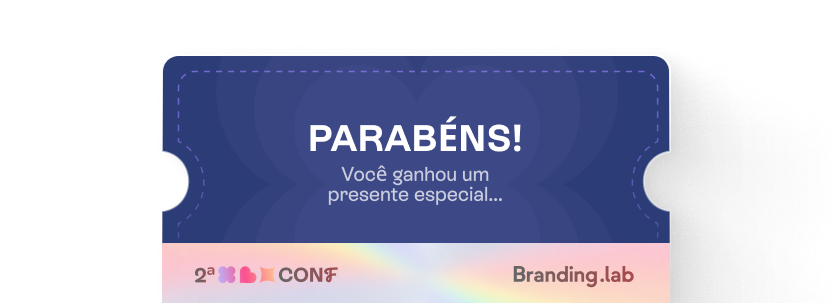 Parabéns! Você ganhou um presente especial